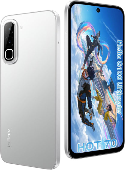 Infinix Hot 70 Dynamic Shine Design 4GB RAM 128 GB ROM Smartphone, 12 Months Local Warranty