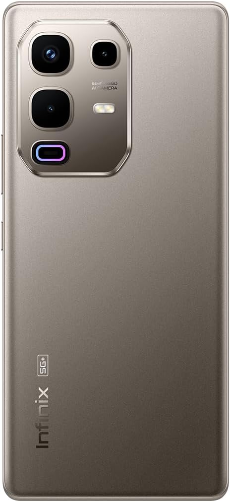 Infinix Note 50S 5G Smartphone - 6.78 Inches FHD+ Curved AMOLED Display, 8+8GB RAM, 256GB Storage, 108MP AI Camera, 5000mAh Battery, Android 15, Dual SIM