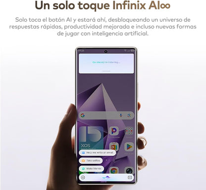 Infinix Note 50S 5G Smartphone - 6.78 Inches FHD+ Curved AMOLED Display, 8+8GB RAM, 256GB Storage, 108MP AI Camera, 5000mAh Battery, Android 15, Dual SIM