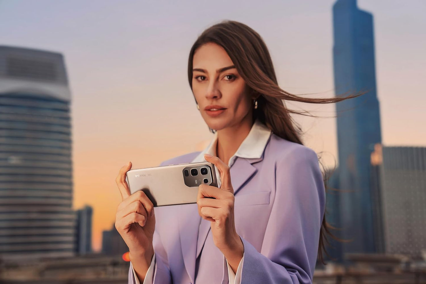 Infinix Note 50S 5G Smartphone - 6.78 Inches FHD+ Curved AMOLED Display, 8+8GB RAM, 256GB Storage, 108MP AI Camera, 5000mAh Battery, Android 15, Dual SIM