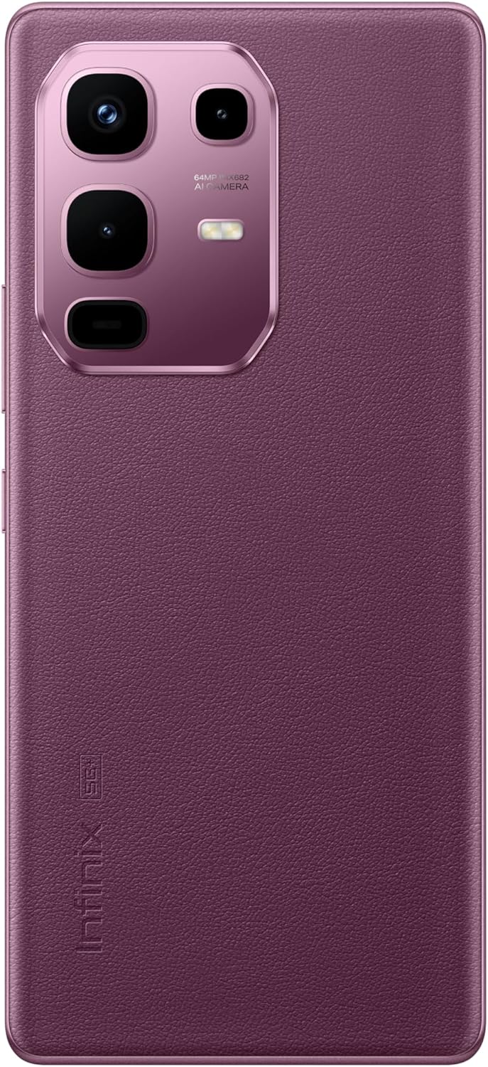 Infinix Note 50S 5G Smartphone - 6.78 Inches FHD+ Curved AMOLED Display, 8+8GB RAM, 256GB Storage, 108MP AI Camera, 5000mAh Battery, Android 15, Dual SIM