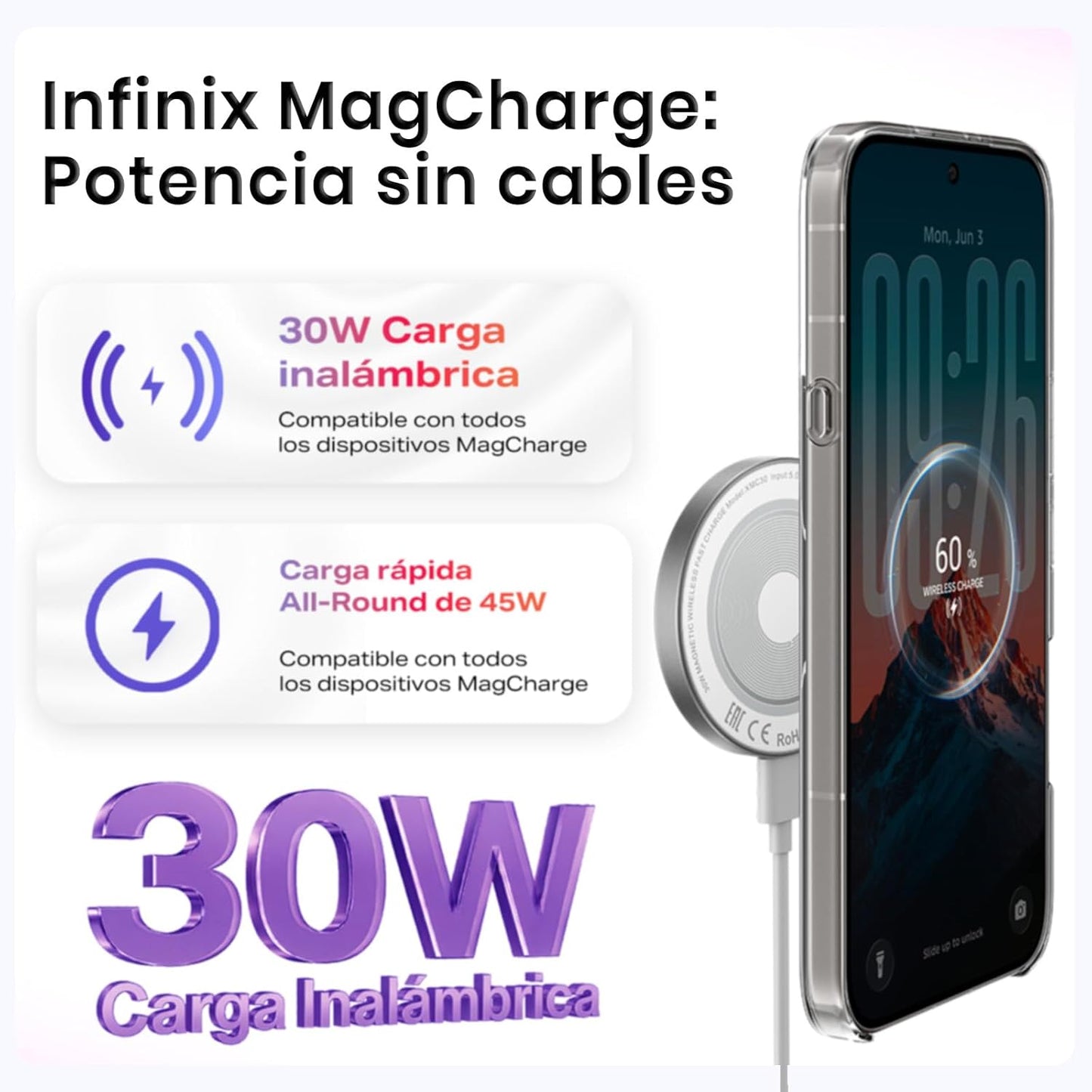 Infinix NOTE 60 5G Dual SIM Smartphone, 6.78 Inches 144Hz AMOLED Display, 8GB RAM, 256GB Storage, 50MP Rear Camera,13MP Front Camera, 6150mAh,- 24 Month Warranty