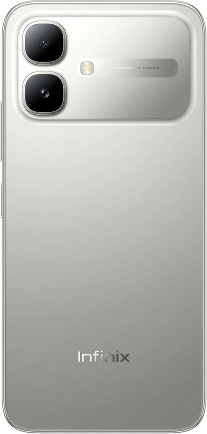 Infinix SMART 20 – "LCD Display 6.78 inches,4GB RAM, 8MP Front & Rear Camera, IP64, 5200mAh,Type-C, Android 16, Dual SIM + Micro SD, 24Month Warranty.