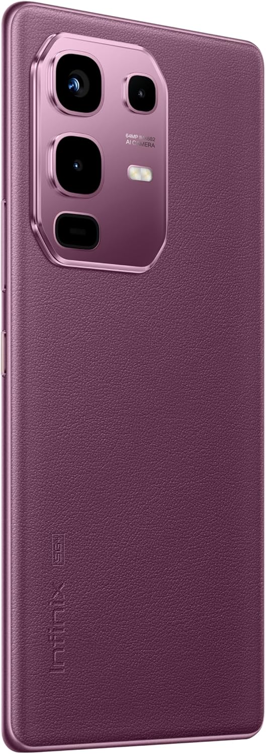 Infinix Note 50S 5G Smartphone - 6.78 Inches FHD+ Curved AMOLED Display, 8+8GB RAM, 256GB Storage, 108MP AI Camera, 5000mAh Battery, Android 15, Dual SIM