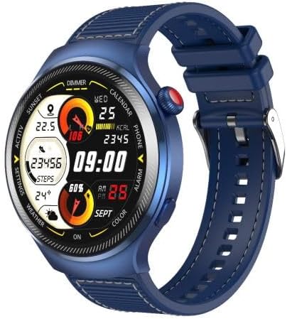 Itel Smartwatch Edge R1 Pro (ISW-O43) designed for fitness enthusiasts, professionals, and adventurers. 1.43-inch AMOLED HD display, 466x466 resolution, IP68,12 Months Warranty - Local Warranty
