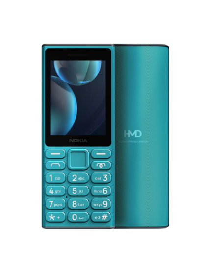 Nokia HMD 108 4G Mobile Phone – Black, Compact Feature Phone with Long-Lasting Battery, Dual SIM & FM Radio - 1 Year Local Warrnty