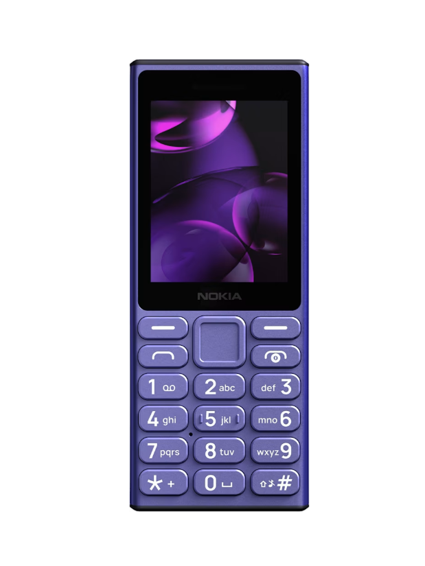 Nokia HMD 125 Power Keypad Phone |Dual SIM, Camera, Long Lasting Battery, Durable Design, Phone Talker, Wireless FM Radio, MP3 Player, MicroSD, 1-Year Local Warranty