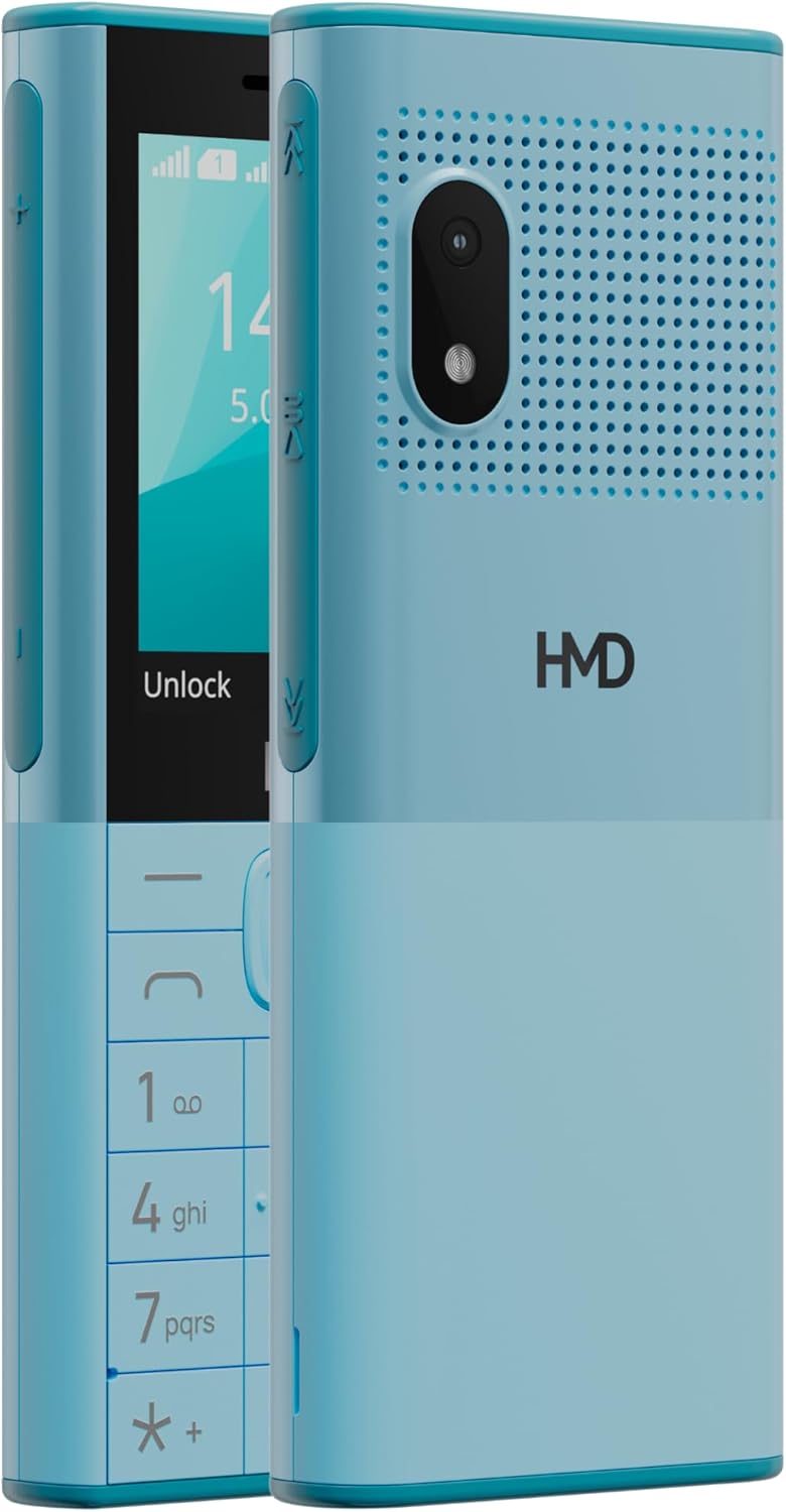 NOKIA HMD 150 Music | Built-in Powerful Loud Speaker & Dedicated Music Buttons | Music Player and Wireless FM Radio | 2500 mAh Battery & Type C Fast Charger | Built-in UPI App with Scan & Pay