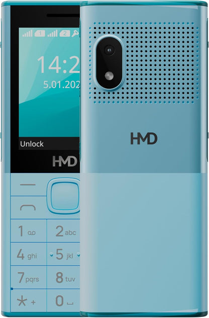 NOKIA HMD 150 Music | Built-in Powerful Loud Speaker & Dedicated Music Buttons | Music Player and Wireless FM Radio | 2500 mAh Battery & Type C Fast Charger | Built-in UPI App with Scan & Pay