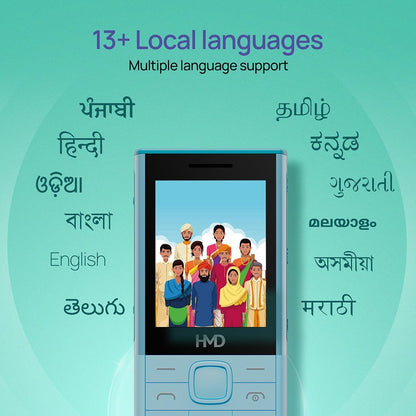 NOKIA HMD 150 Music | Built-in Powerful Loud Speaker & Dedicated Music Buttons | Music Player and Wireless FM Radio | 2500 mAh Battery & Type C Fast Charger | Built-in UPI App with Scan & Pay