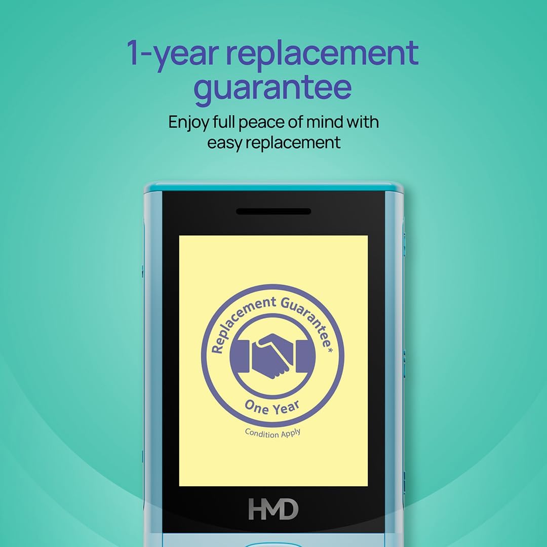 NOKIA HMD 150 Music | Built-in Powerful Loud Speaker & Dedicated Music Buttons | Music Player and Wireless FM Radio | 2500 mAh Battery & Type C Fast Charger | Built-in UPI App with Scan & Pay