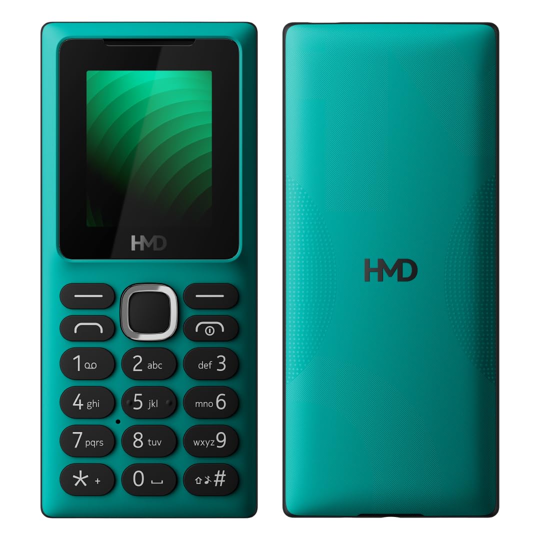 Nokia HMD 100 Keypad Mobile Phone | Dual SIM, Long Lasting Battery, Durable Design, Wireless FM Radio, English Phone Talker, 1-Year Replacement Guarantee