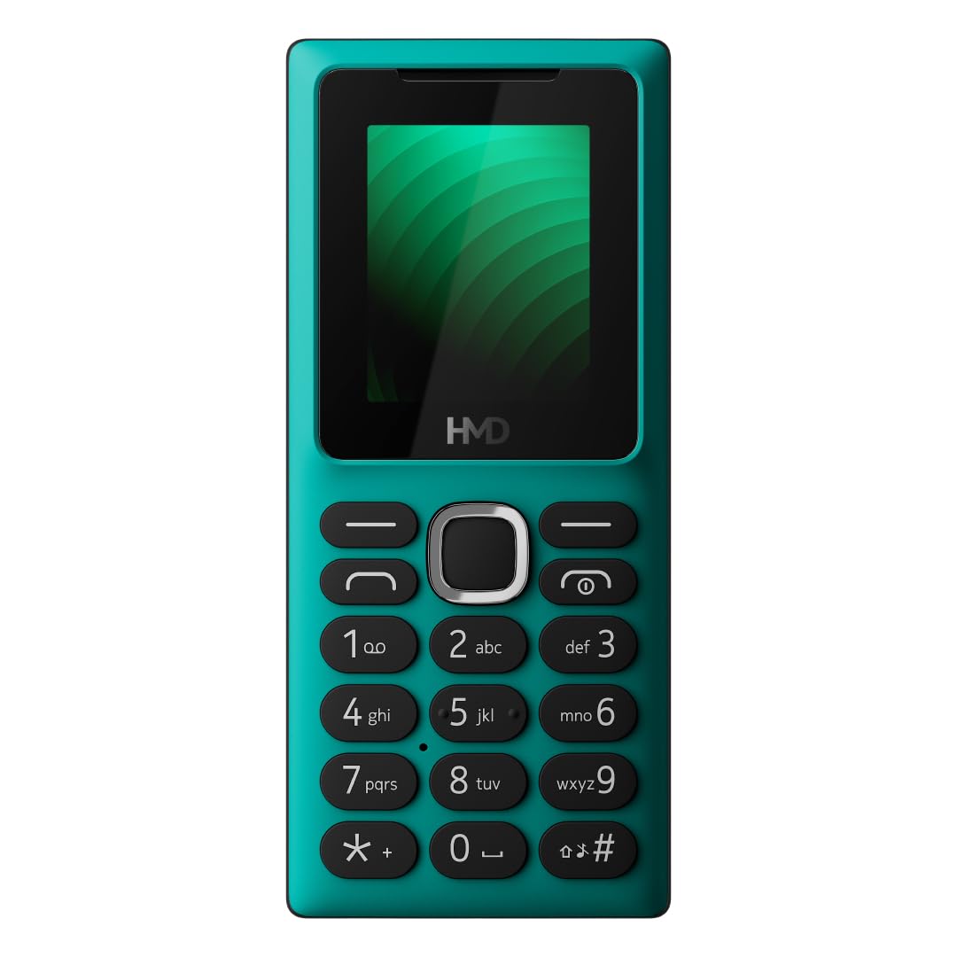 Nokia HMD 100 Keypad Mobile Phone | Dual SIM, Long Lasting Battery, Durable Design, Wireless FM Radio, English Phone Talker, 1-Year Replacement Guarantee