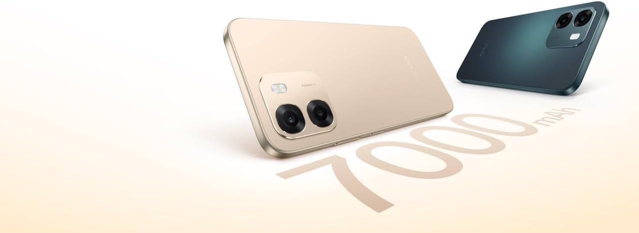 هاتف ذكي OPPO A6 4G بذاكرة 128 جيجابايت و 4 جيجابايت رام، ثنائي الشريحة مفتوح، شاشة HD+ LCD بحجم 6.75 بوصة ومعدل تحديث 120 هرتز، معالج Snapdragon 685، كاميرا مزدوجة 50 ميجابكسل، بطارية تدوم طوال اليوم، ColorOS 15، بصمة إصبع جانبية