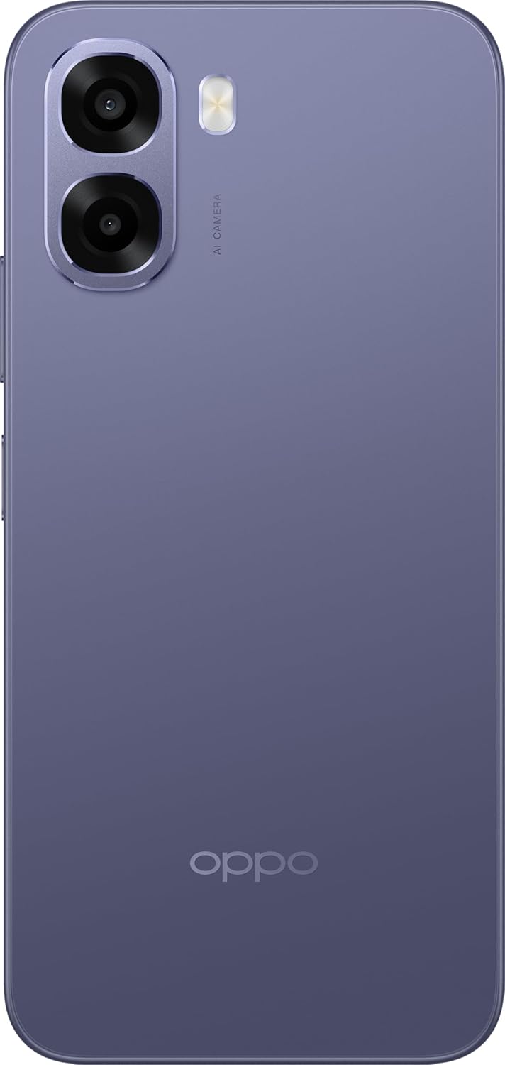Oppo A6x 4G – هاتف ذكي مجاني مزود بذكاء اصطناعي، بطارية 6100 مللي أمبير، شاشة LCD عالية الدقة 120 هرتز، IP64، كاميرا 13 ميجابكسل، شريحة SIM مزدوجة - ضمان محلي لمدة سنة واحدة
