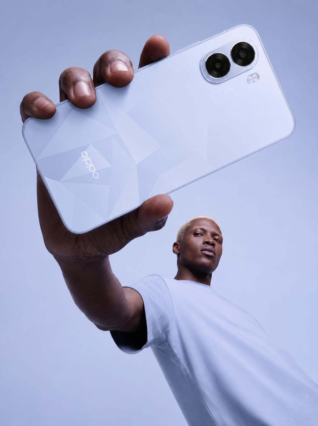 OPPO A6t 5G Smartphone, 128GB 6GB RAM, Dual SIM, 6.75 Inch HD+ LCD 120Hz Display, 50MP AI Camera, AI Photography, All-Day Battery, NFC, Side Fingerprint  - 1 YEAR LOCAL WARRANTY