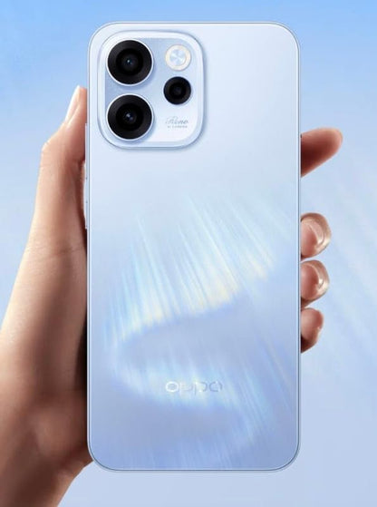 هاتف OPPO Reno 15F 5G الذكي بذاكرة وصول عشوائي (RAM) سعة 12 جيجابايت ومساحة تخزين 256 جيجابايت | كاميرا بالذكاء الاصطناعي | شاشة AMOLED - ضمان محلي لمدة عام واحد