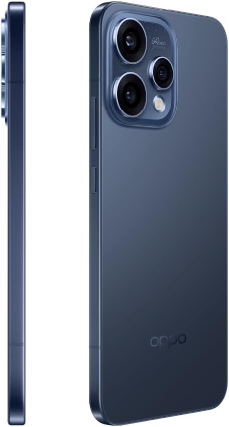 هاتف OPPO Reno 15F 5G الذكي بذاكرة وصول عشوائي (RAM) سعة 12 جيجابايت ومساحة تخزين 256 جيجابايت | كاميرا بالذكاء الاصطناعي | شاشة AMOLED - ضمان محلي لمدة عام واحد