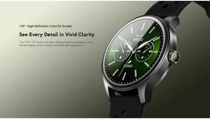Oraimo Watch 6R (OSW-823) Smartwatch with Bluetooth Calling, 1.39" HD Display, 24H Health Monitor (Heart Rate, SpO2), 100+ Sports Modes, IP68 Waterproof, 7-Day Battery