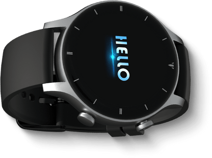 G-TiDE Smart Watch, Answer/Make Call, 300mAh Big Battery, VC52 Heart Rate Blood Oxygen , for Android/iOS, IP68 Waterproof.