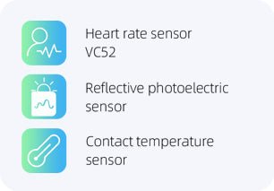 G-TiDE Smart Watch, Answer/Make Call, 300mAh Big Battery, VC52 Heart Rate Blood Oxygen , for Android/iOS, IP68 Waterproof.