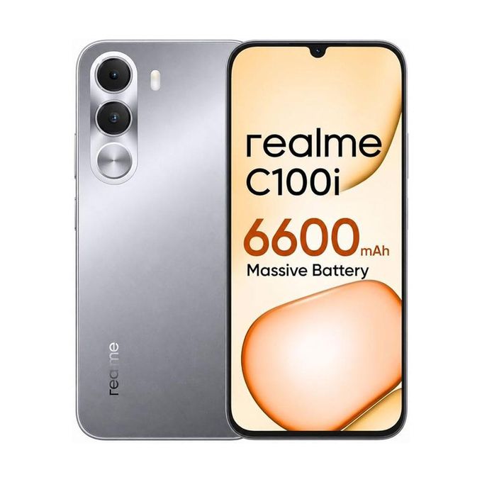 realme C100i 4G Smartphone Dual SIM, Mobile Phone AI Camera Fast Performance Dual SIM Android Smartphone - 1 Year Local Warranty