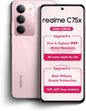 Realme C75x 4G Smartphone, 8GB RAM 256GB, 6.67" 120Hz Display, 50MP Camera, 5600mAh, Android 15, IP68 Rugged, 45W Fast Charge, 12-Month Warranty, Middle East Version