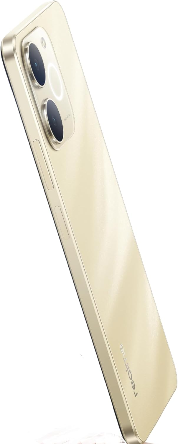 Realme Note70 AI Phone, 128GB Storage, 4GB RAM, Beach Gold, Android Smartphone, 50MP Dual Camera, 5000mAh Battery -1 year official warranty
