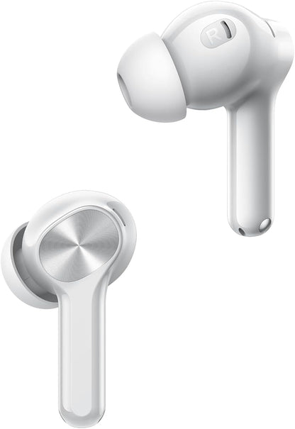 Realme Buds T200 Lite Bluetooth in Ear Earbuds, 4 Mic, AI ENC for Chamadas, 48 Hours of playback Total com carregamento rápido e jogos de baixa latência TWS
