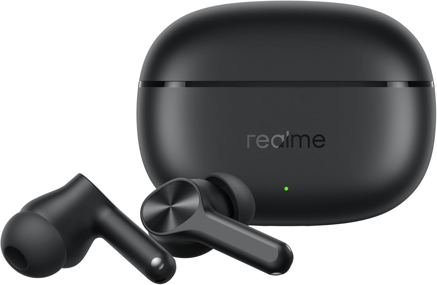 Realme Buds T200x TWS Earbuds with Mic | 12.4mm Bass Drivers | 25dB ANC | 48H Playback | Bluetooth 5.4 | 45ms Low Latency | IP55 Rated | Dual Device Connect | Google Fast Pair.