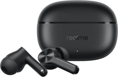 Realme Buds T200x TWS Earbuds with Mic | 12.4mm Bass Drivers | 25dB ANC | 48H Playback | Bluetooth 5.4 | 45ms Low Latency | IP55 Rated | Dual Device Connect | Google Fast Pair.