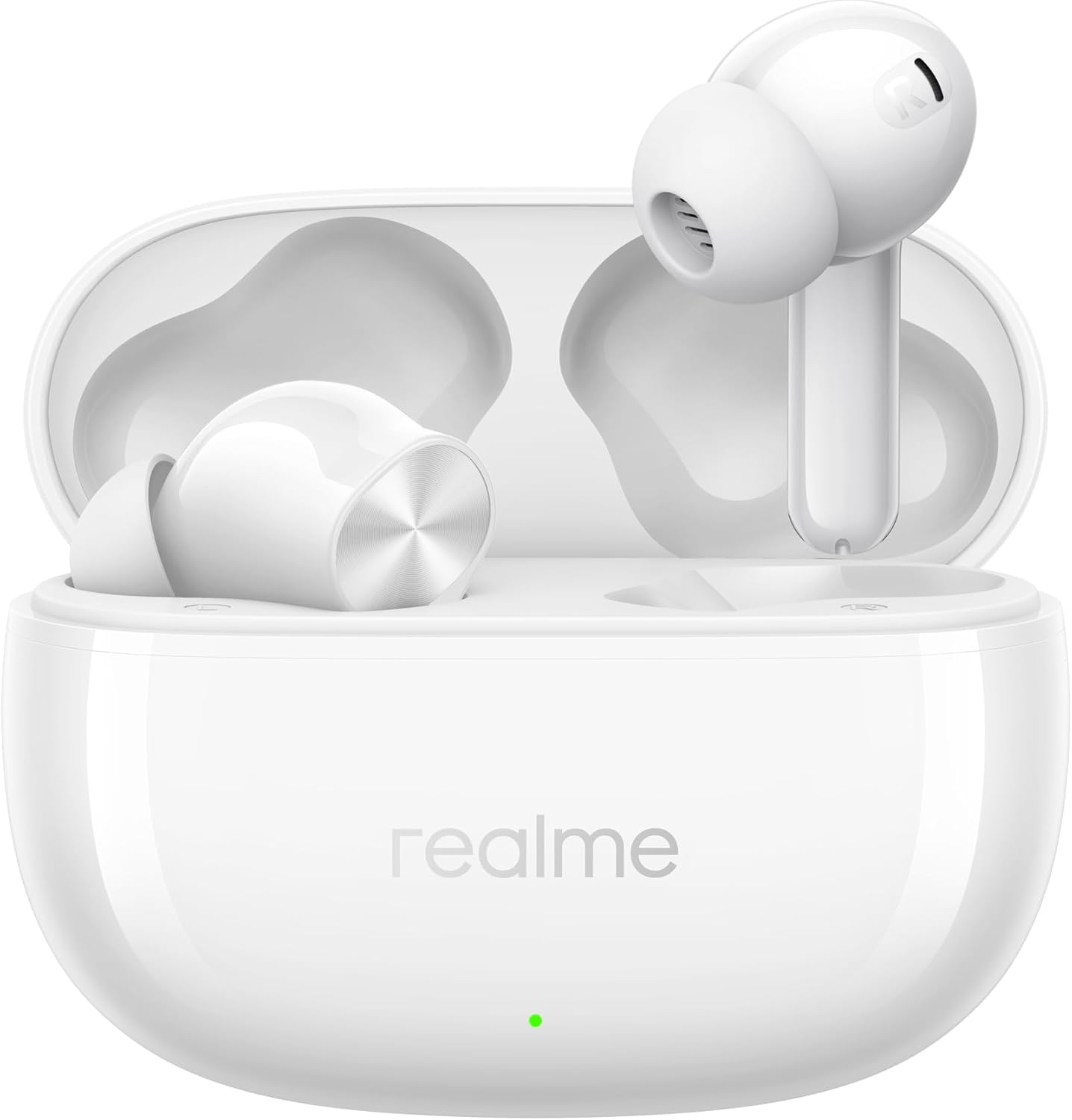 Realme Buds T200x TWS Earbuds with Mic | 12.4mm Bass Drivers | 25dB ANC | 48H Playback | Bluetooth 5.4 | 45ms Low Latency | IP55 Rated | Dual Device Connect | Google Fast Pair.