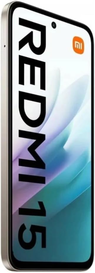 XIAOMI Redmi 15-4G 8+256 GB Smartphone, Screen from 6.9 Inch 120 Hz, Dual Camera 50MP, Snapdragon 685, 7000 mAh, Charger included - 18 months warranty
