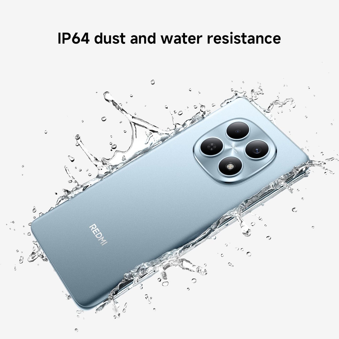 XIAOMI Redmi Note 15 4G Smartphone – Ultra-thin design, IP64 water protection, 108 MP camera, 6.77" FHD+ display, Black,18 Months Local Warranty