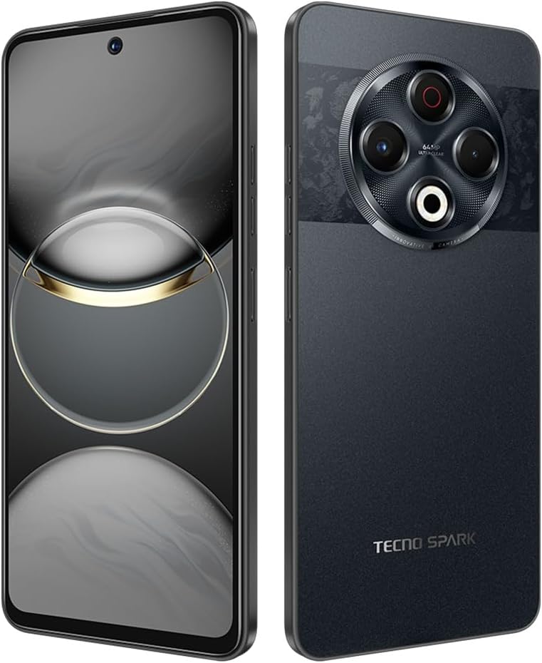 Tecno Spark 30 8GB RAM, 256 GB ROM,  Android 14, 90Hz 6.78'' FHD+ Screen, SONY IMX682 64MP Camera, 5000 mAh Battery 1 Year local Warranty