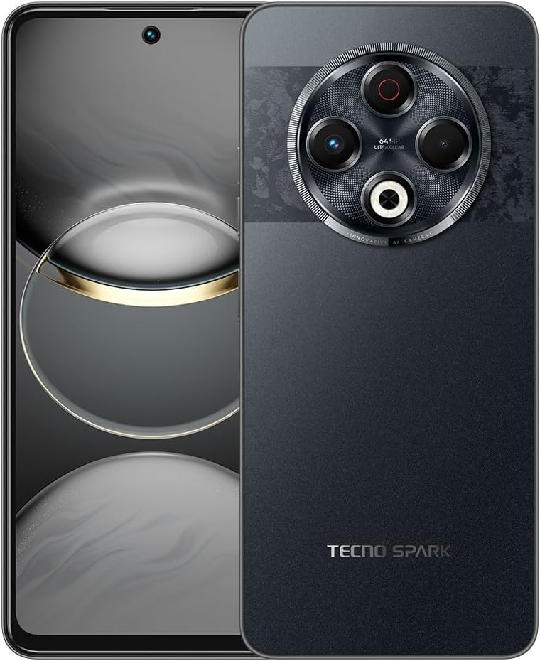 Tecno Spark 30 8GB RAM, 256 GB ROM,  Android 14, 90Hz 6.78'' FHD+ Screen, SONY IMX682 64MP Camera, 5000 mAh Battery 1 Year local Warranty