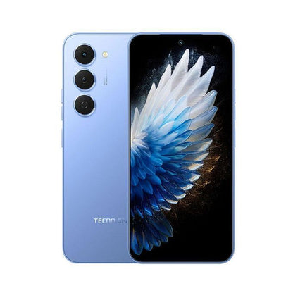 Tecno KM6 Spark 40 Pro Android Smartphone, 8GB RAM, 128GB Storage, 6.6" HD+ Display, 5200mAh Battery, Moon Titanium | 1 Year Official Warranty