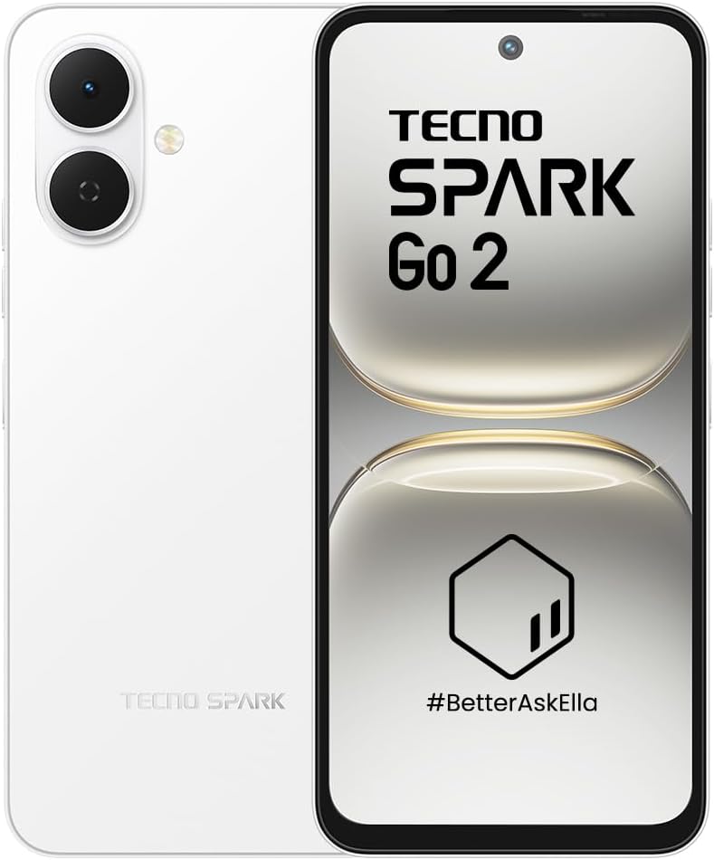 TECNO Spark GO 2 (3GB+64GB) | Segment 1st IP64 SGS Certified | Segment's 1st AI with Indian Languages | Segment's 1st No Network Communications* | 120Hz Display | 5000mAh Battery