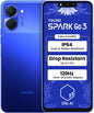 Tecno Spark GO 3 | Super Durability Drop Resistant & IP64 Rated|Ella Al in Your Own Language| Super Smooth 120Hz 6.74" Display |5000mAh Battery
