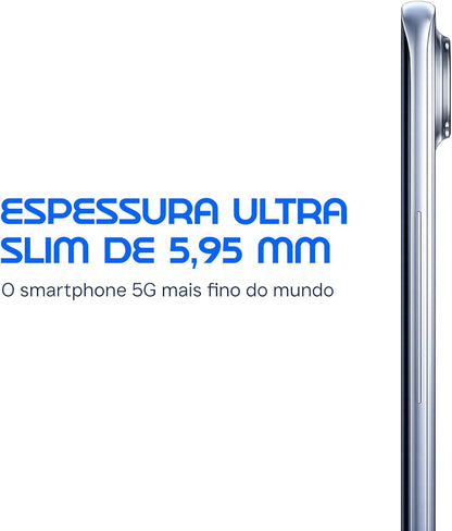 Tecno SPARK Slim 5G 256GB 8GB+8GB Ram,  MediaTek Helio G200, 5160mAh Battery,6.78-inch 3D AMOLED display with 144Hz refresh rate and 1.5K resolution (1 Year Local Warranty)