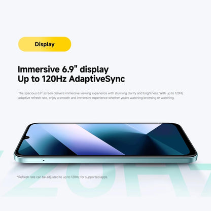 XIAOMI Poco C85, Smartphone 8+256GB, 6.9" 120Hz Display 7.99mm Design, MediaTek Helio G81-Ultra Octa-Core, 50MP AI Dual Camera, 6000mAh, Charger Included, 18 Months Local Warranty