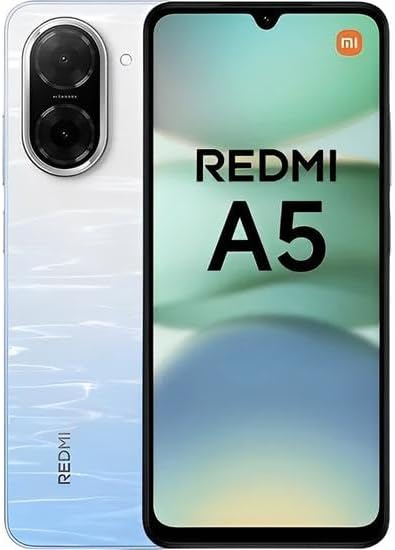 Xiaomi Redmi A5 Smartphone 4GB + 128GB, Battery 5200mAh Octa-Core Processor, 32MP Al Dual Camera, 6.88 Inch Display | 18 Month manufacturer warranty