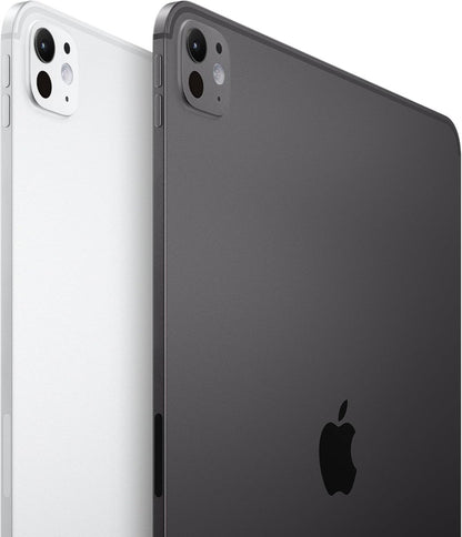 Apple iPad Pro 11 - inch (M4): Ultra Retina XDR display, 256GB, Landscape 12MP Front Camera/12MP Back Camera, LiDAR scanner, Wi - Fi 6E, Face ID, All - Day Battery Life, Standard glass - Space Black