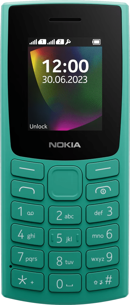 Nokia 106 TA-1564 DS NENA1 Dual SIM 512MB Ram+512MB ROM (1.8 Inches) (GSM) - (Black)سوق ستور Souq Store