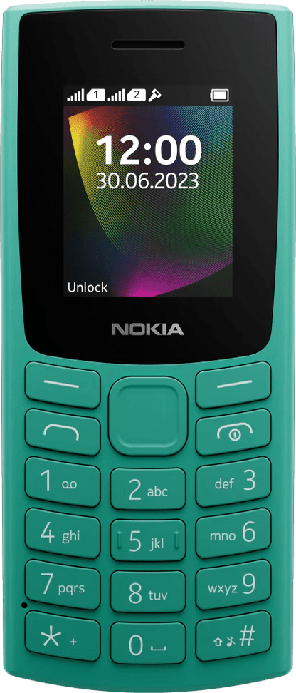 Nokia 106 TA-1564 DS NENA1 Dual SIM 512MB Ram+512MB ROM (1.8 Inches) (GSM) - (Black)سوق ستور Souq Store