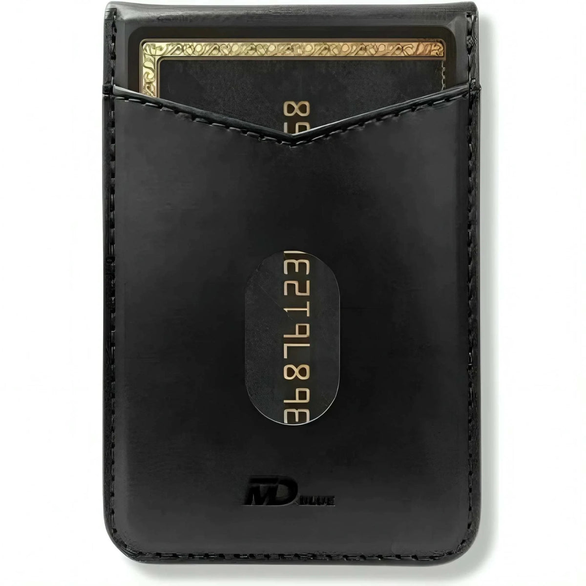 DDU Leather Magnetic Phone Cover with Detachable Card Holder for iPhone