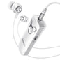 Hoco E52 Euphony Wireless Bluetooth Audio Receiver with Earphone and Microphone - Black