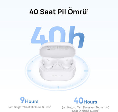 HUAWEI FreeBuds SE 2 Wireless Headphones, Up to 40 Hours Battery Life, Lightweight and Comfortable, Balanced Sound, Waterproof, Local Warranty