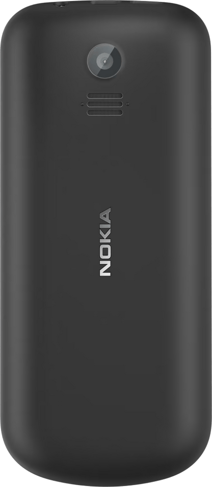 Nokia 130 Series 30 Dual SIM 8MB Ram+2GB ROM (1.8 Inches) (GSM) - (Black), سوق ستور Souq Store