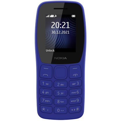 Nokia 105 Classic | Single Sim Keypad Phone with Built - in UPI Payments, Long - Lasting Battery, Wireless FM Radio, Charger in - Box